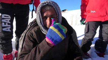 2 bin 500 rakımlı dağda mahsur kalan vatandaş, 4 saatte kurtarıldı