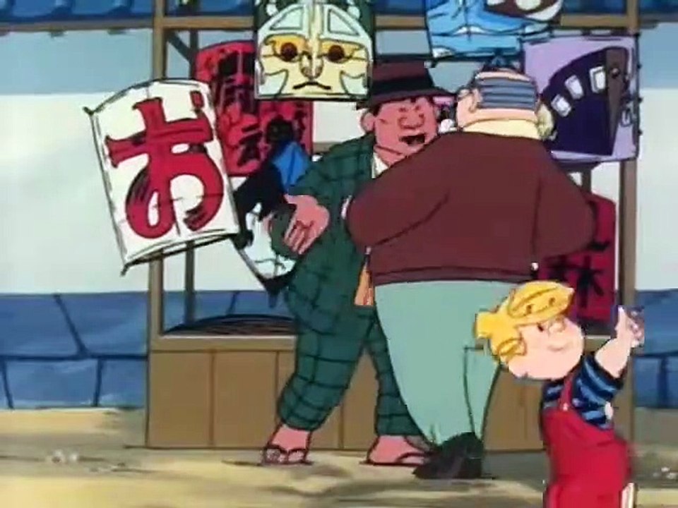 denis la malice 42 : Au village japonais / Thérapie de choc / La guerre des jardins