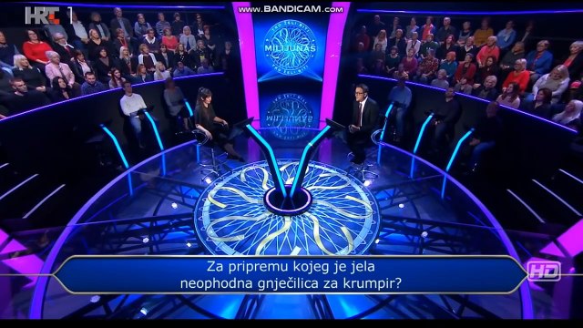 Tko želi biti milijunaš? 5.12.2019.