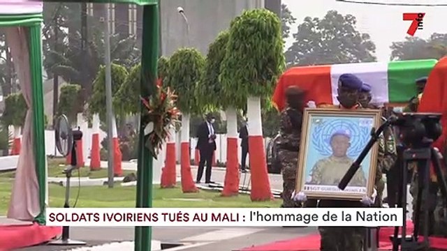 Soldats ivoiriens tués au Mali : l’hommage de la Nation
