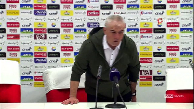 Rıza Çalımbay: 'Son vuruşlarda dikkatli olmamız gerekiyordu'