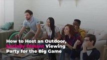 How to Host an Outdoor, Socially Distant Viewing Party for the Super Bowl