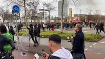 Anti-curfew protesters clash with police in Eindhoven