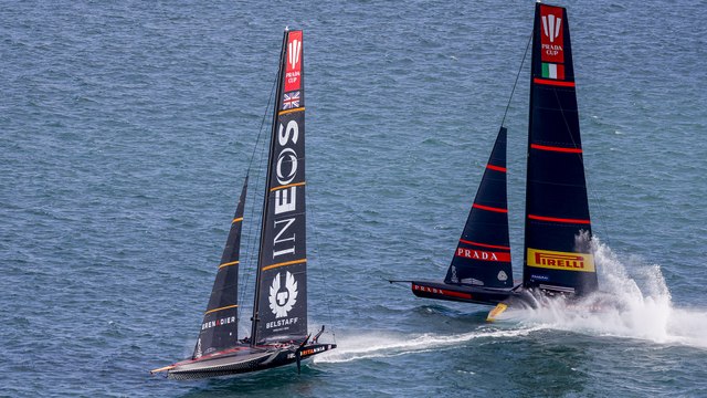 Prada Cup Round Robin Final Race: INEOS Team Uk vs. Luna Rossa Prada Pirelli
