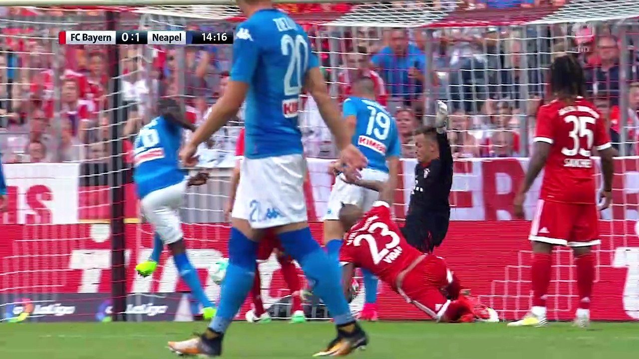 Audi Cup 2017  : Bayern München v Napoli  2017.08.02  1.HZ