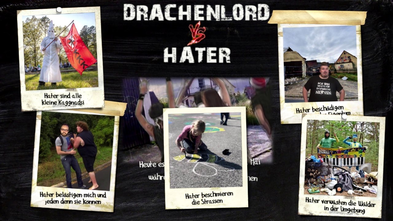 Drachenlord über die Hater (Zusammenfassung) (gegen Mobbing)