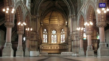 Destruction de l'Eglise St Jacques à Abbeville