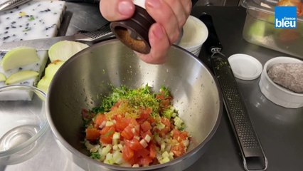 Le club sandwich en version gastronomique par le chef Stéphane Barnier