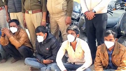 नशे के लिए चुराए 30 दुपहिया व 3 चार पहिया जब्त