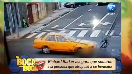 ¿Qué pasó con el accidente que sufrió la hermana y sobrino de Richard Barker?