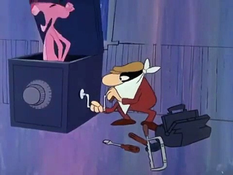 The Pink Panther in Dial P For Pink