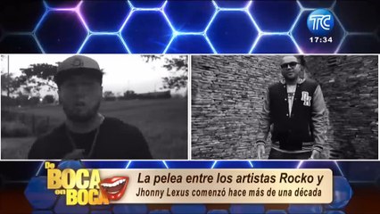 La pelea entre los artistas Rocko y Jhonny Lexus se reactiva