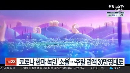 코로나 한파 녹인 '소울'…주말 관객 30만명대로