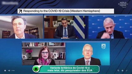 Variante britânica da Covid-19 é mais letal, diz pesquisador dos EUA