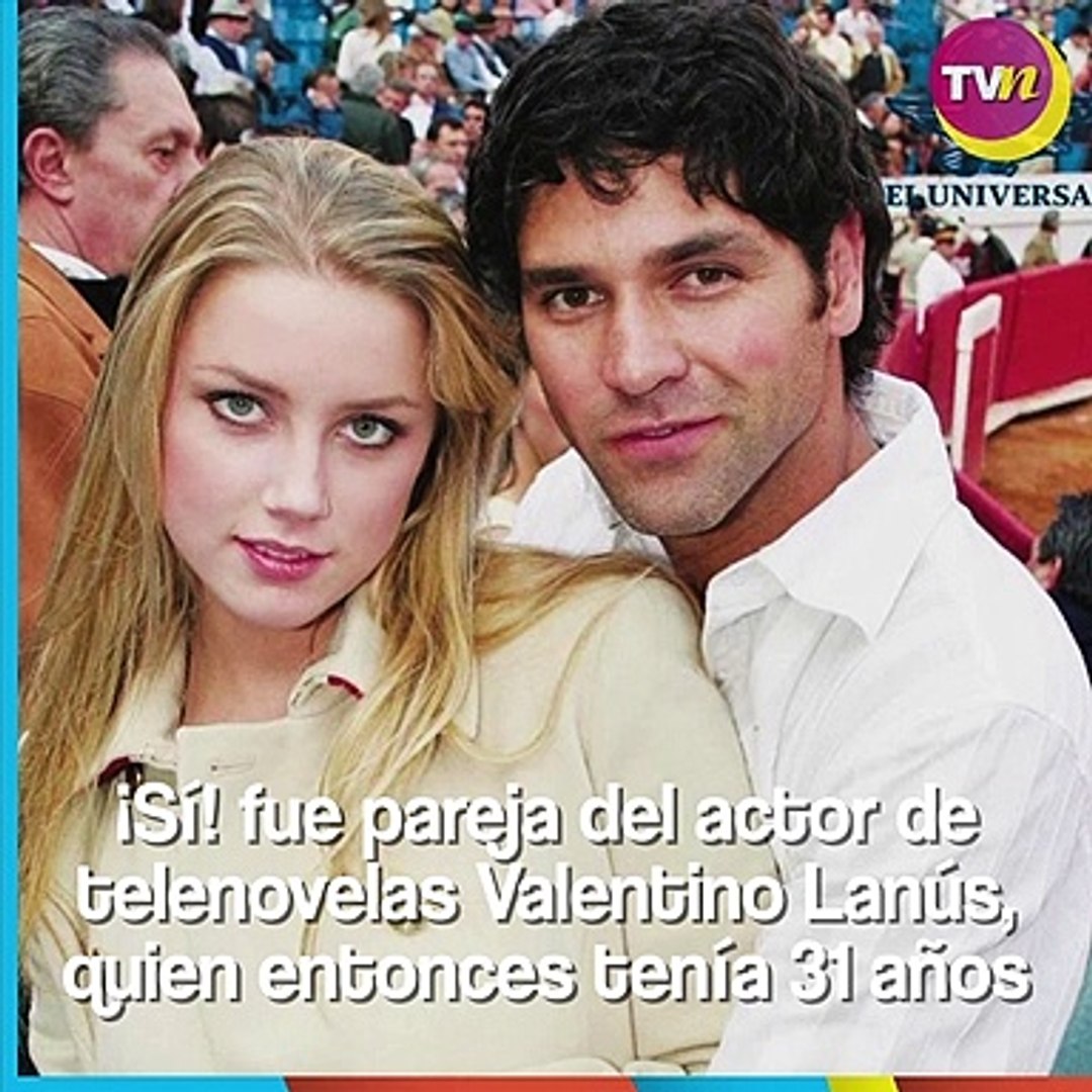 ⁣El romance entre Valentino Lanús y Amber Heard