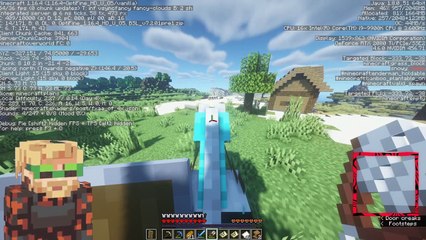 Rescuing Villagers in Minecraft