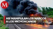 'Narcos' pagan a civiles para que ataquen a policías de Michoacán