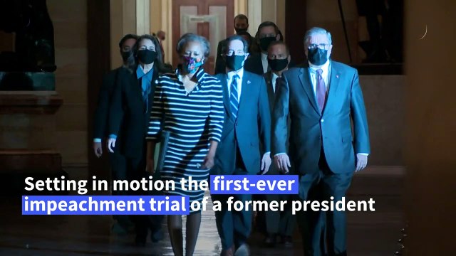 US House of Representatives sets Trump impeachment trial in motion