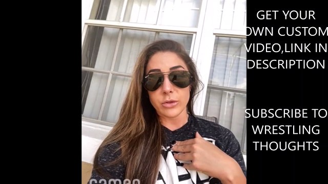 DR BRITT BAKER DMD SHOOT ON RENEE YOUNG & WWE NXT ADAM COLE