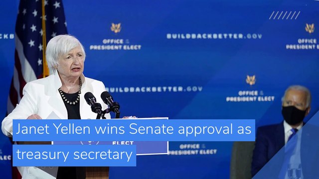 Janet Yellen wins Senate approval as treasury secretary, and other top stories in business from January 26, 2021.