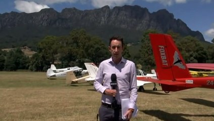 Tasmania's Mt. Roland hosts annual plane enthusiast event