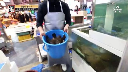 [선공개]광어 지느러미살이 통째로!? 갑부표 포장 회!