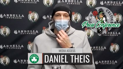 Daniel Theis Postgame Interview | Celtics vs Bulls