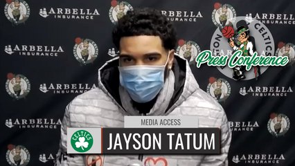 Jayson Tatum RETURNS Postgame Interview | Celtics vs Bulls