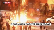 Pays-Bas : deuxième nuit d'émeutes contre le couvre-feu