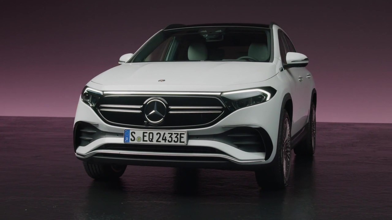 Der Mercedes EQA - Unverwechselbar bei Tag und Nacht