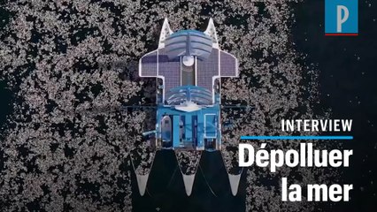 Ce bateau bluffant ramasse le plastique dans les océans pour en faire du carburant