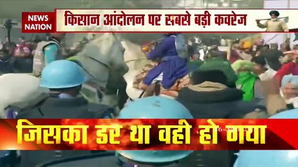 Watch ground report of farmers tractor rally on Chilla Border