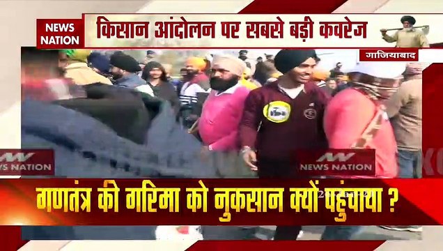 Farmer Protest: गाजियाबाद में किसानों का बवाल, पुलिस ने किया लाठी चार्ज