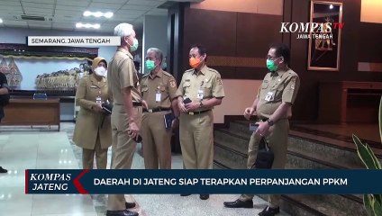Daerah di Jateng Siap Terapkan Perpanjangan PPKM