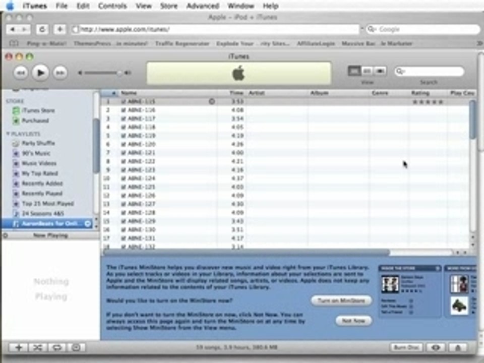 How to burn beats to Cd from AaronBeats.com
