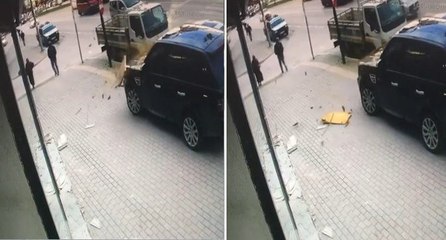 Ölümden kıl payı böyle kurtuldu