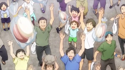 [ramen_tv]Barakamon//Handa sensei participating in the festival picked up the mochi(vietsub)