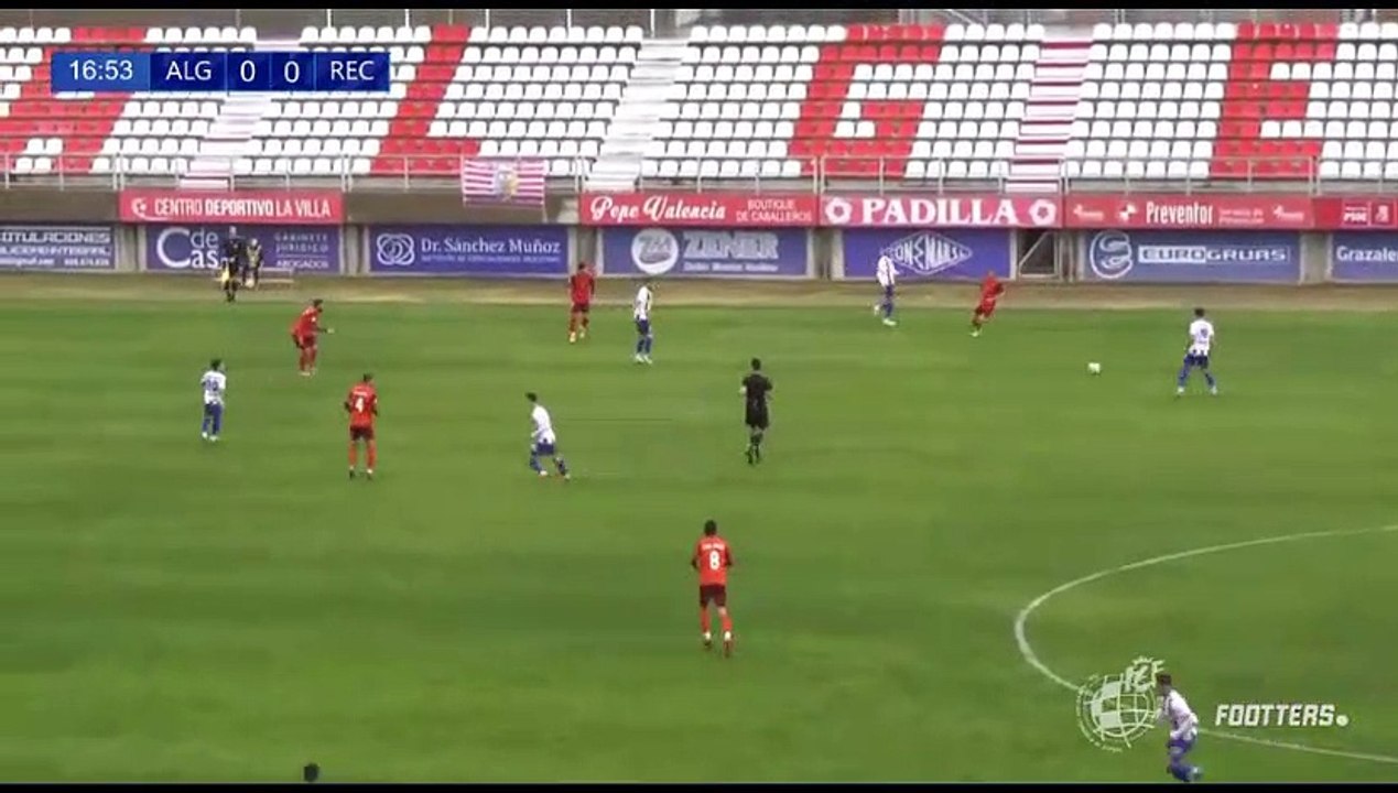 Temp.2020/2021 2ª B Gr.IV Subgr.A Jornada 11 Algeciras CF 3 Recreativo 1 1º Tiempo