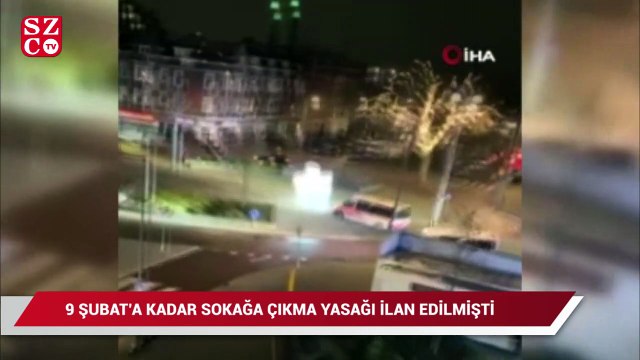 Hollanda'da salgın tedbirlerine karşı protestolar şiddetini arttırdı