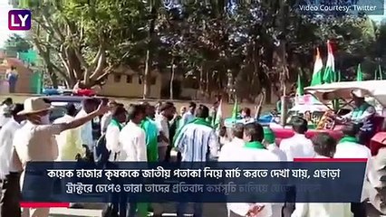 Farmers’ Tractor Rally: দিল্লি সীমান্তে ব্যারিকেড ভাঙলেন কৃষকরা, কাঁদানে গ্যাস ছুঁড়ল পুলিশ