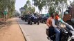 अनूपपुर कृषि कानून के विरोध में ट्रैक्टर रैली निकाल कर किसानों ने जताया विरोध