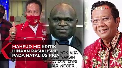 Mahfud MD Kritik Hinaan Rasialisme Pada Natalius Pigai