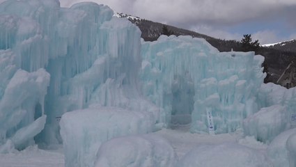 Families flock to ice castles for socially distant fun