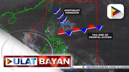 Download Video: PTV INFO WEATHER: Tail-end of a frontal system, nagpapaulan sa Northern at Central Luzon