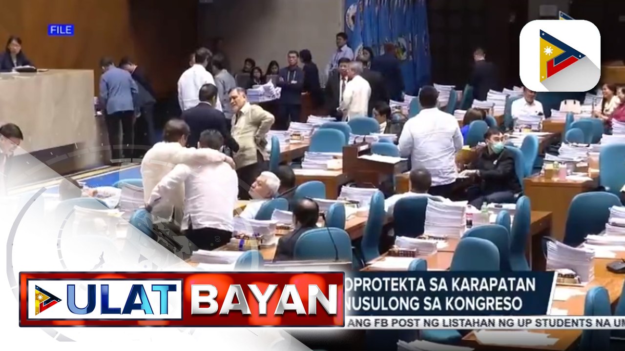 #UlatBayan | Panukalang batas na magpoprotekta...