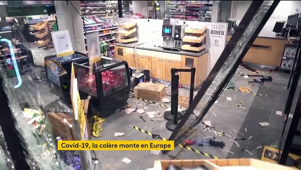 Pays-Bas : la colère gronde après l'imposition d'un couvre-feu