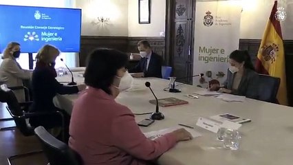 La Reina Letizia en la Real Academia de Ingeniería