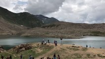 Lulusar Lake in Naran Kaghan District KPK Pakistan