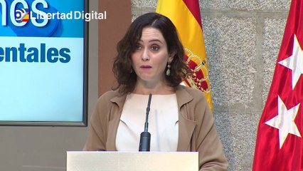 Ayuso carga contra Sánchez por su "lamentable"  en la pandemia: "Ni siente ni padece"