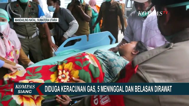 17 Orang Diduga Keracunan Gas di Mandailing Natal, 5 Meninggal Dunia